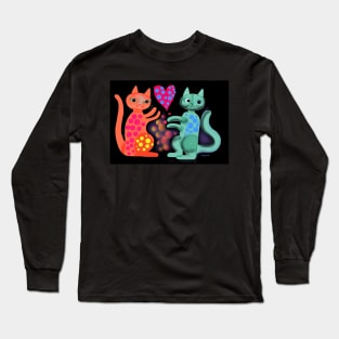 Pussicats friends Long Sleeve T-Shirt